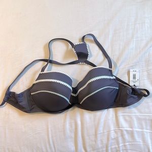 NWT Shade & Shore Purple Bikini Top